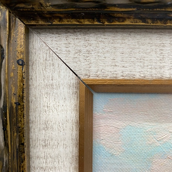 Vintage Rachel Stearns Canvas Painting #974 Mud Hen Nesting - Picture 9 of 9